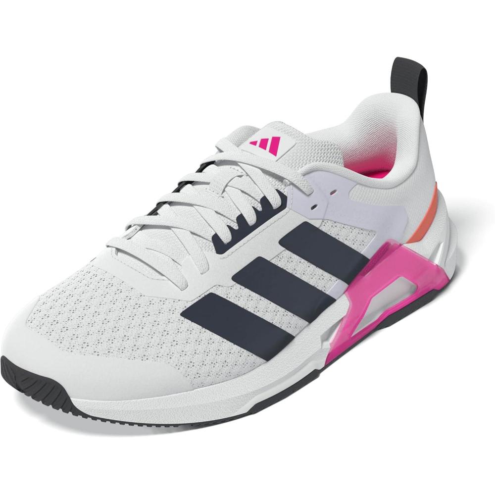 image:imageadidas Womens Dropset Vario Training ShoesWhiteGreyShock Pink