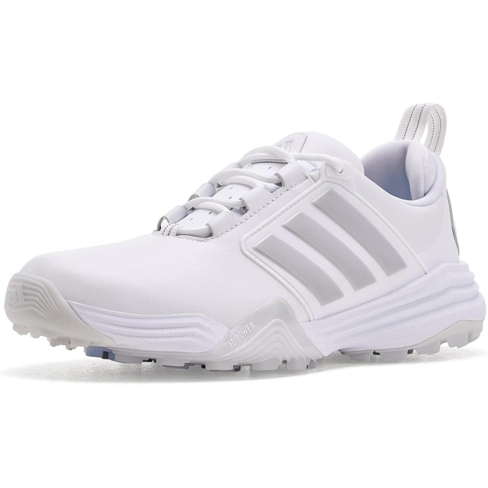 image:imageadidas Womens W Adipower 26 SpikelessFtwr WhiteSilver MetDash Grey