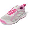 White/Silver Metallic/Lucid Pink