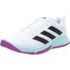 White/Black/Purple Burst