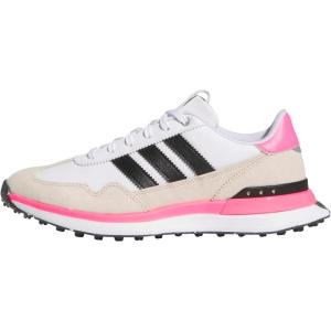 adidas Golf Women’s S2G 26 Textile Spikeless Golf Shoes(Ftwr White Core Black Lucid Pink)
