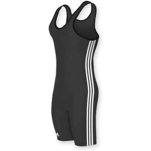 adidas Men’s 3 Stripes Singlet(Black/White)