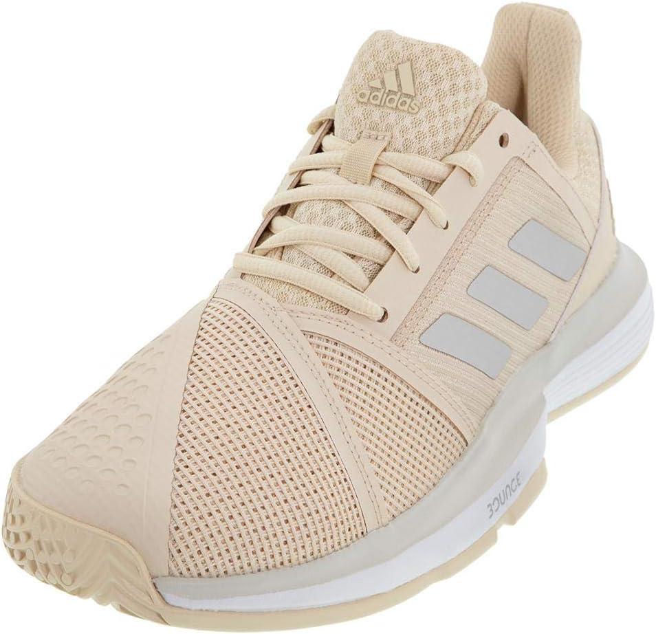 image:imageAdidas Mens Solematch BounceTennis ShoeLinenGreyWhite