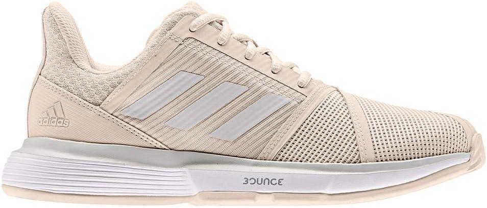 image:imageAdidas Mens Solematch BounceTennis ShoeLinenGreyWhite