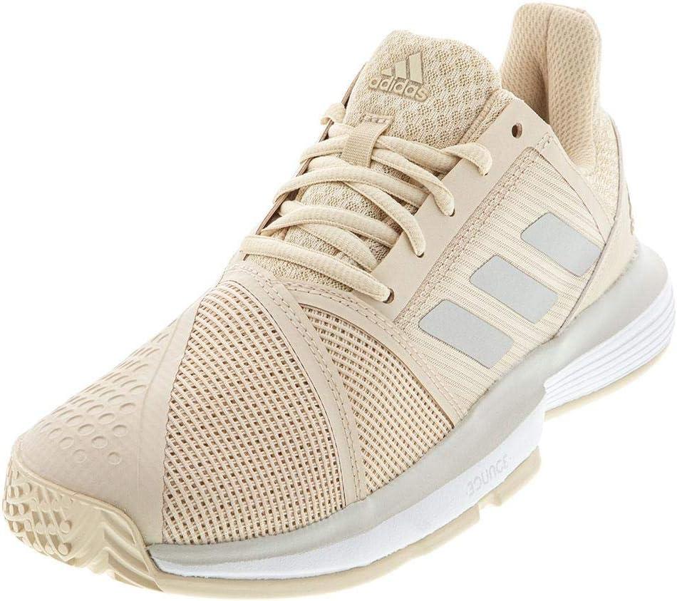 image:imageAdidas Mens Solematch BounceTennis ShoeLinenGreyWhite