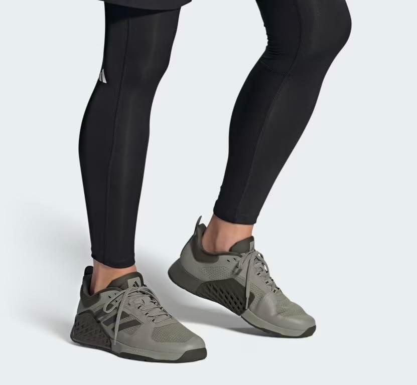 image:imageAdidas UnisexAdult Dropset 2 TrainerSilver PebbleShadow OliveCore Black
