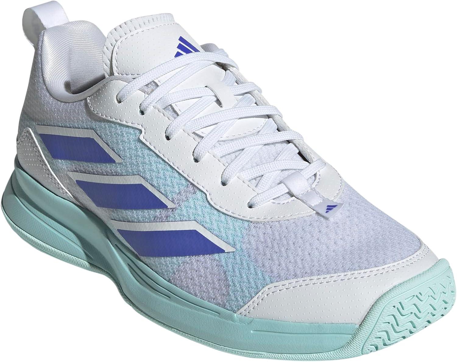 image:imageAdidas Womens Avaflash Low Top WhiteCobalt BlueSemi Flash Aqua 11