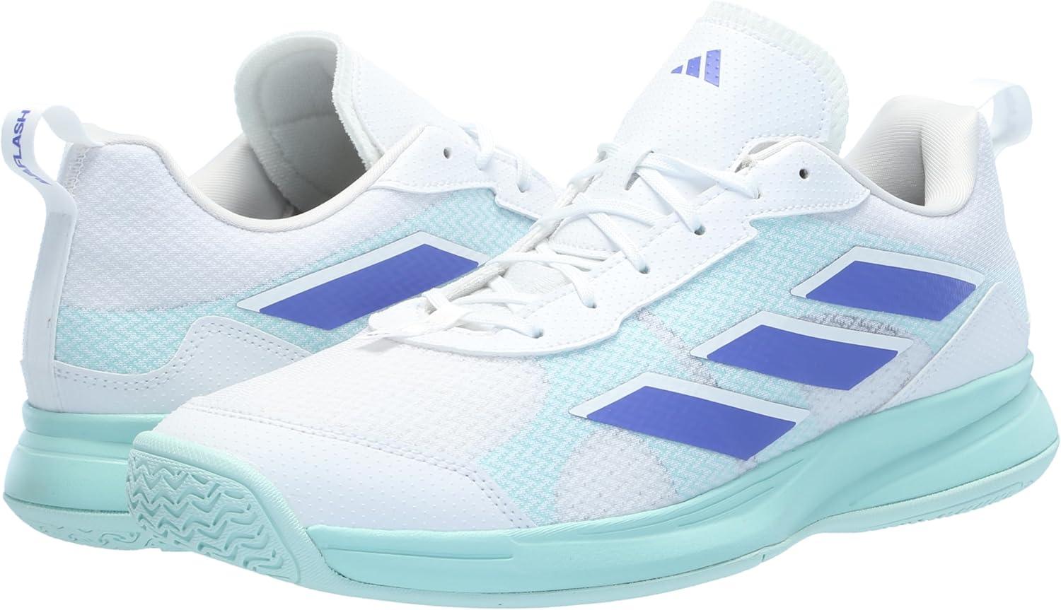 image:imageAdidas Womens Avaflash Low Top WhiteCobalt BlueSemi Flash Aqua 11