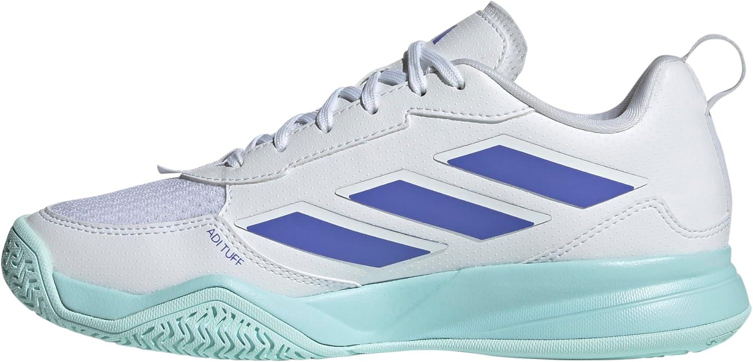 image:imageAdidas Womens Avaflash Low Top WhiteCobalt BlueSemi Flash Aqua 11