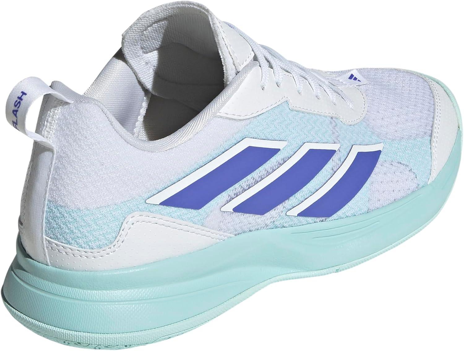 image:imageAdidas Womens Avaflash Low Top WhiteCobalt BlueSemi Flash Aqua 11