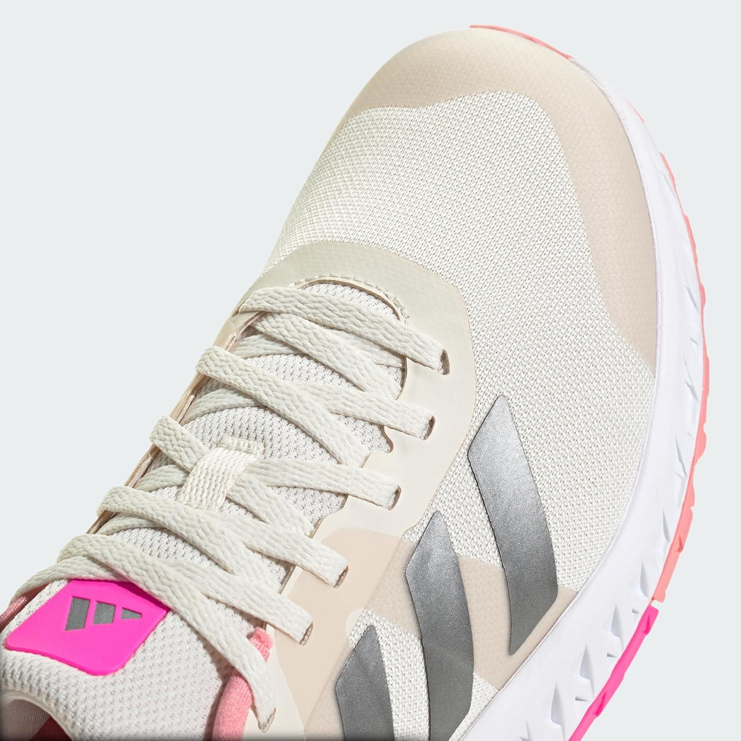 image:imageAdidas Womens Everyset TrainingChalk WhiteIron MetallicLucid Pink