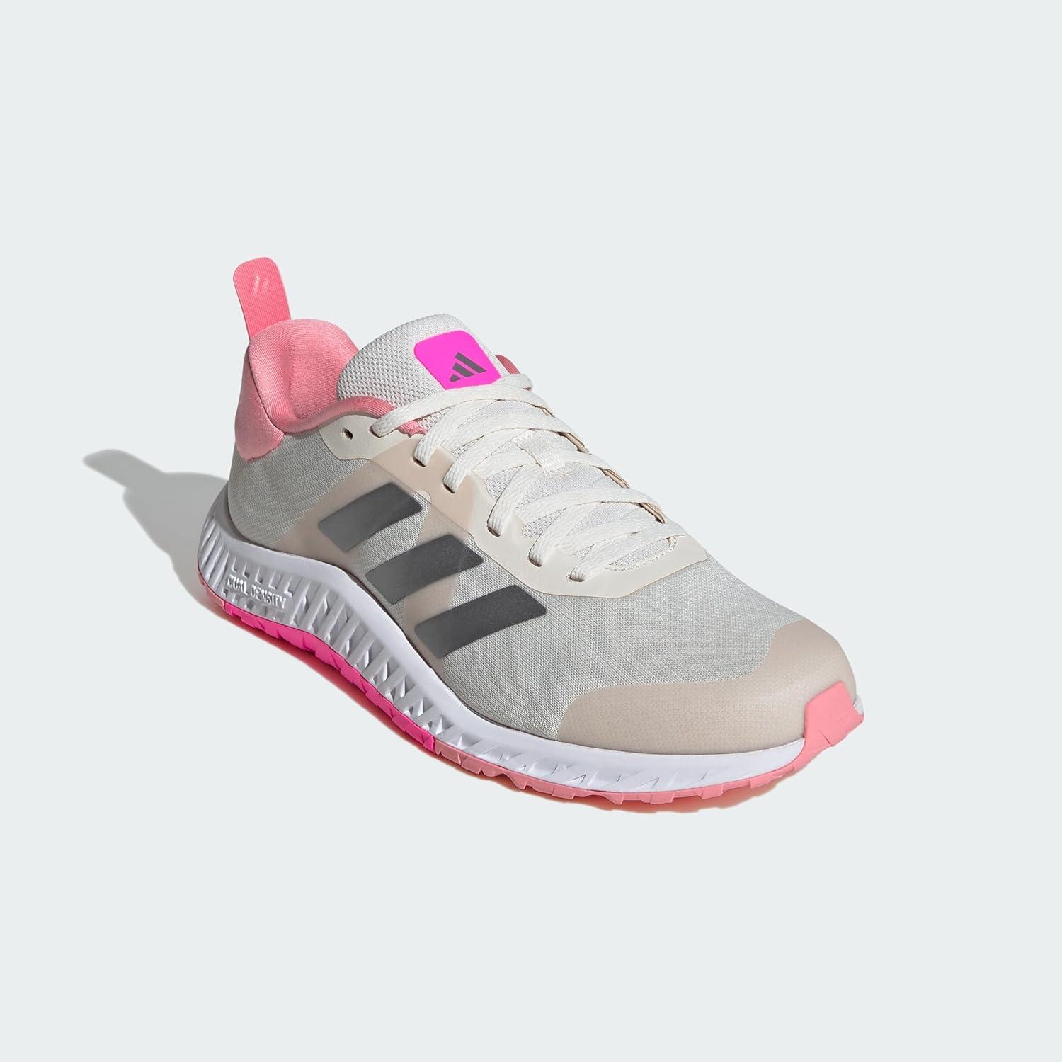 image:imageAdidas Womens Everyset TrainingChalk WhiteIron MetallicLucid Pink