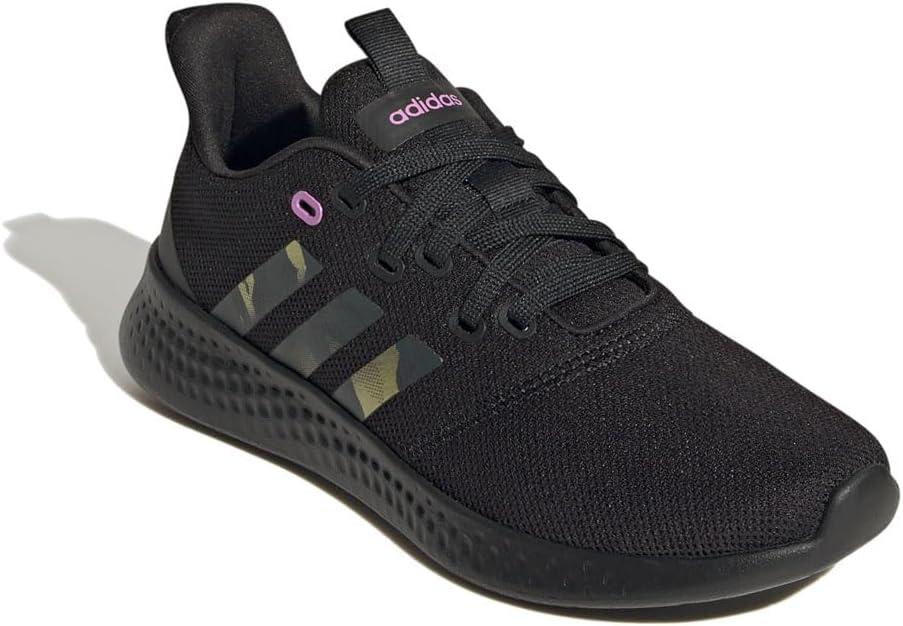 image:imageAdidas Womens Puremotion Se ShoesCore BlackGreen OxidePulse Lilac