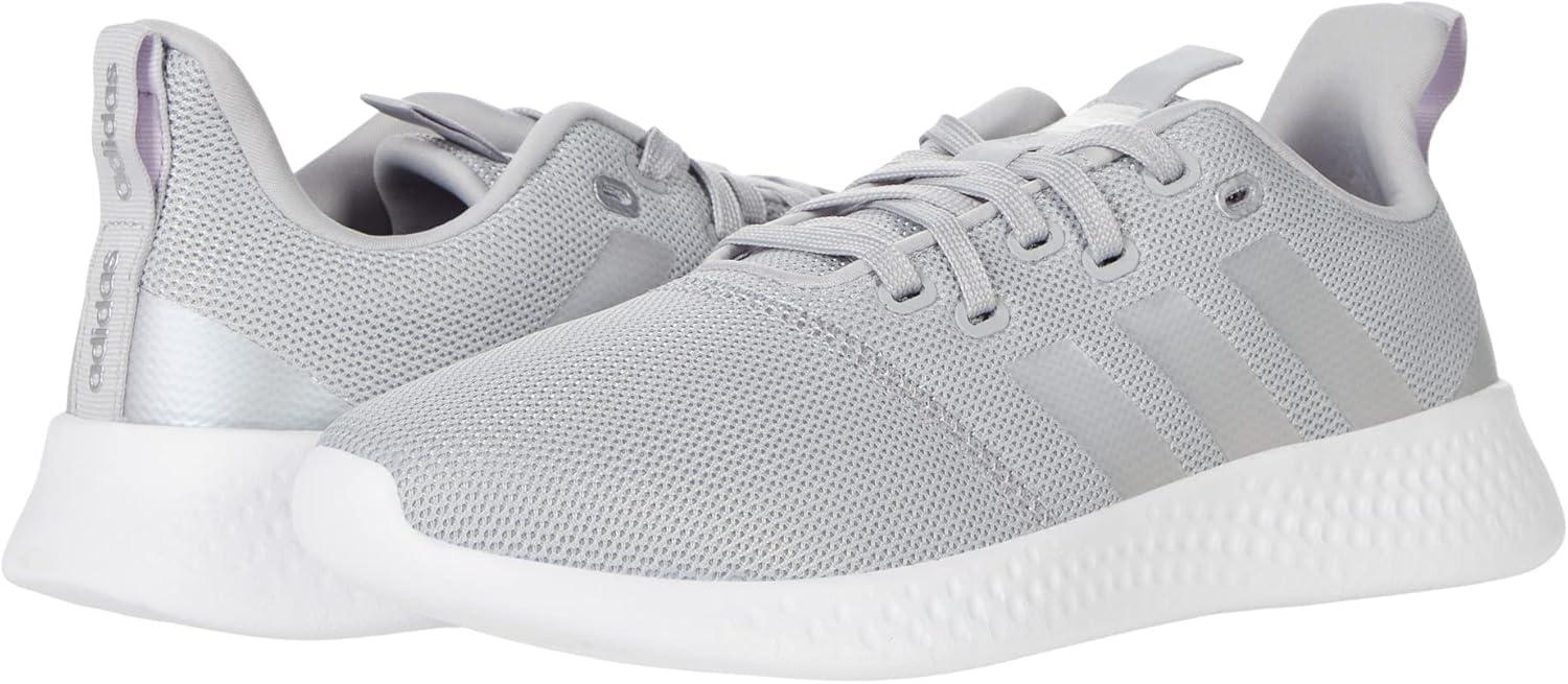image:imageAdidas Womens Puremotion Se ShoesGreySilver MetallicPurple Tint