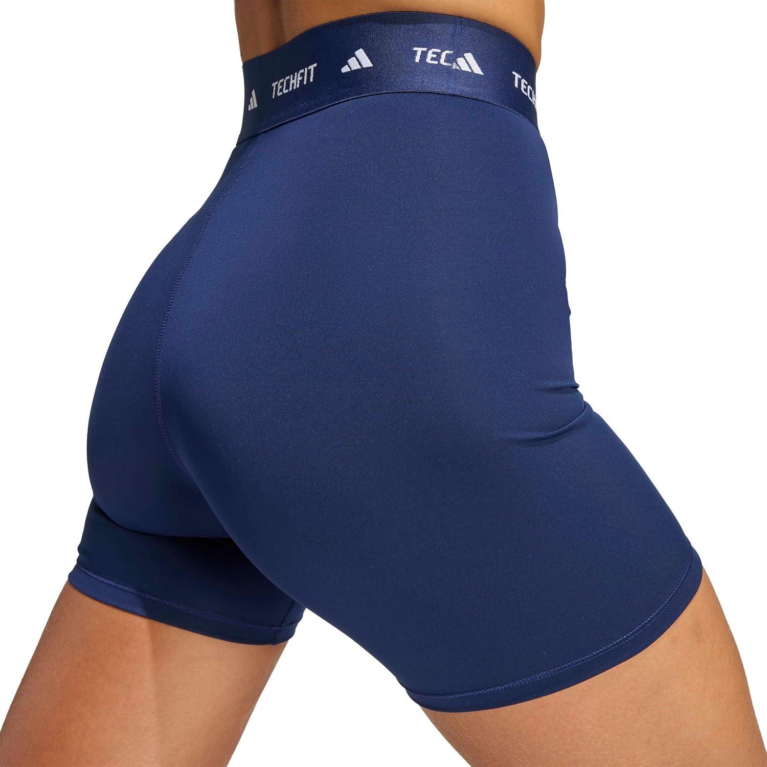 image:imageAdidas Womens Techfit Training Short LeggingsDark Blue
