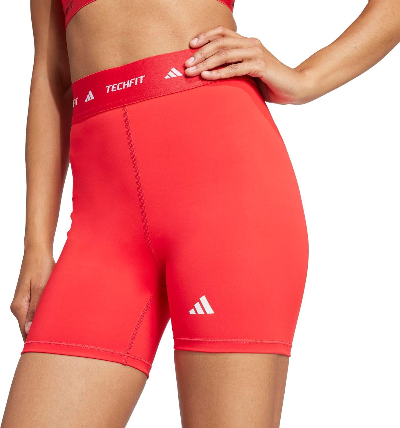 image:imageAdidas Womens Techfit Training Short LeggingsPure Ruby