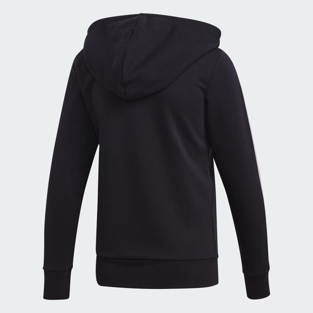 image:imageadidas Essentials 3Stripes Hoodie WomensBlackWhite
