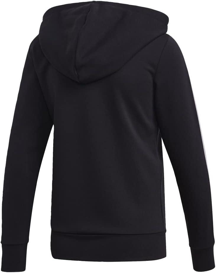 image:imageadidas Essentials 3Stripes Hoodie WomensBlackWhite