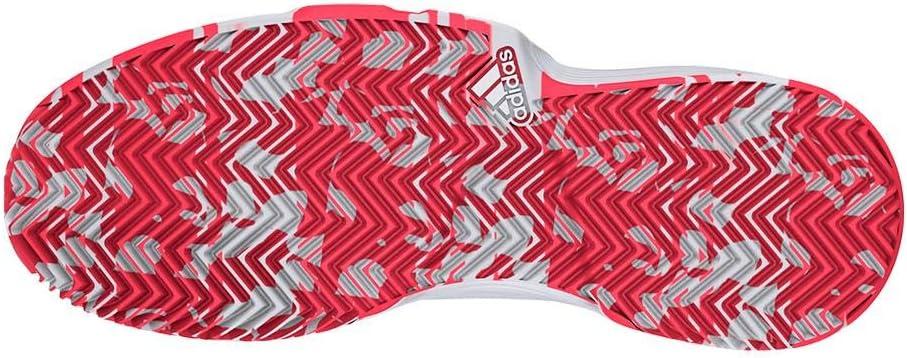 image:imageadidas Gamecourt Tennis ShoeWhiteWhiteShock Red