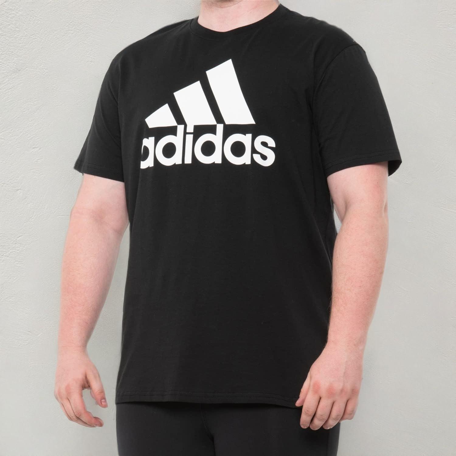 image:imageadidas Mens Basic Badge Of Sport TShirtBlackwhite
