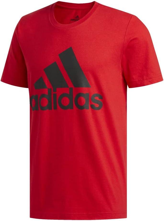image:imageadidas Mens Basic Badge Of Sport TShirtScarlet