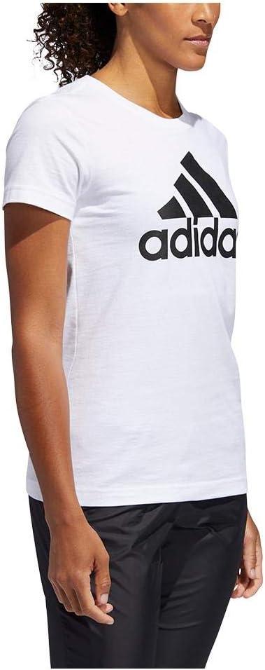 image:imageadidas Mens Basic Badge Of Sport TShirtWhiteBlack