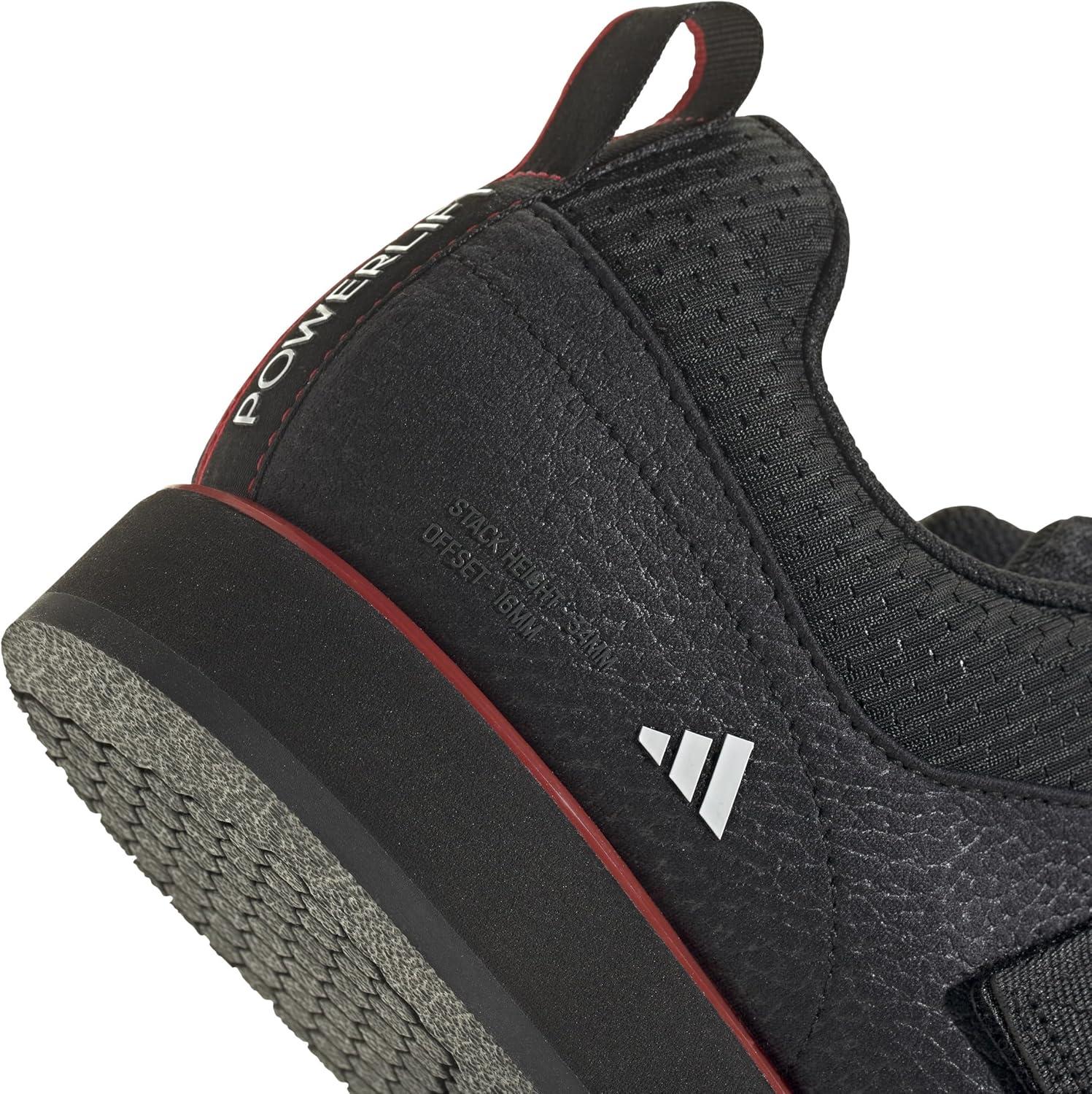 image:imageadidas Unisex Adult Powerlift 5 Weightlifting ShoesBlackWhitePure Ruby