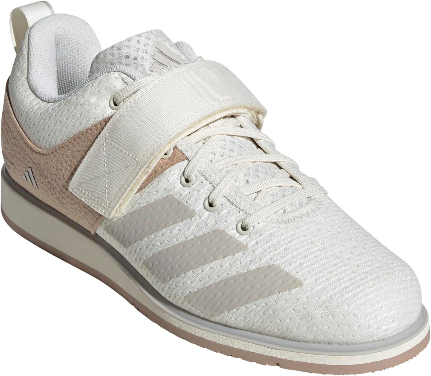 image:imageadidas Unisex Adult Powerlift 5 Weightlifting ShoesOff WhiteWonder AluminaWarm Sandstone
