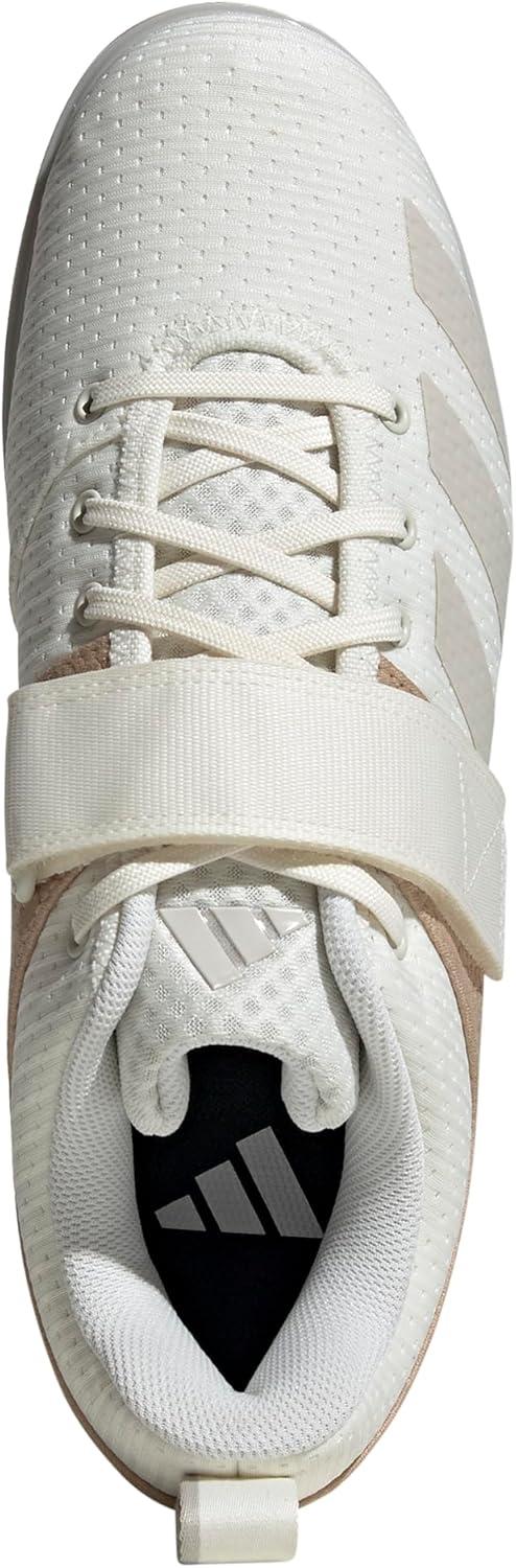 image:imageadidas Unisex Adult Powerlift 5 Weightlifting ShoesOff WhiteWonder AluminaWarm Sandstone