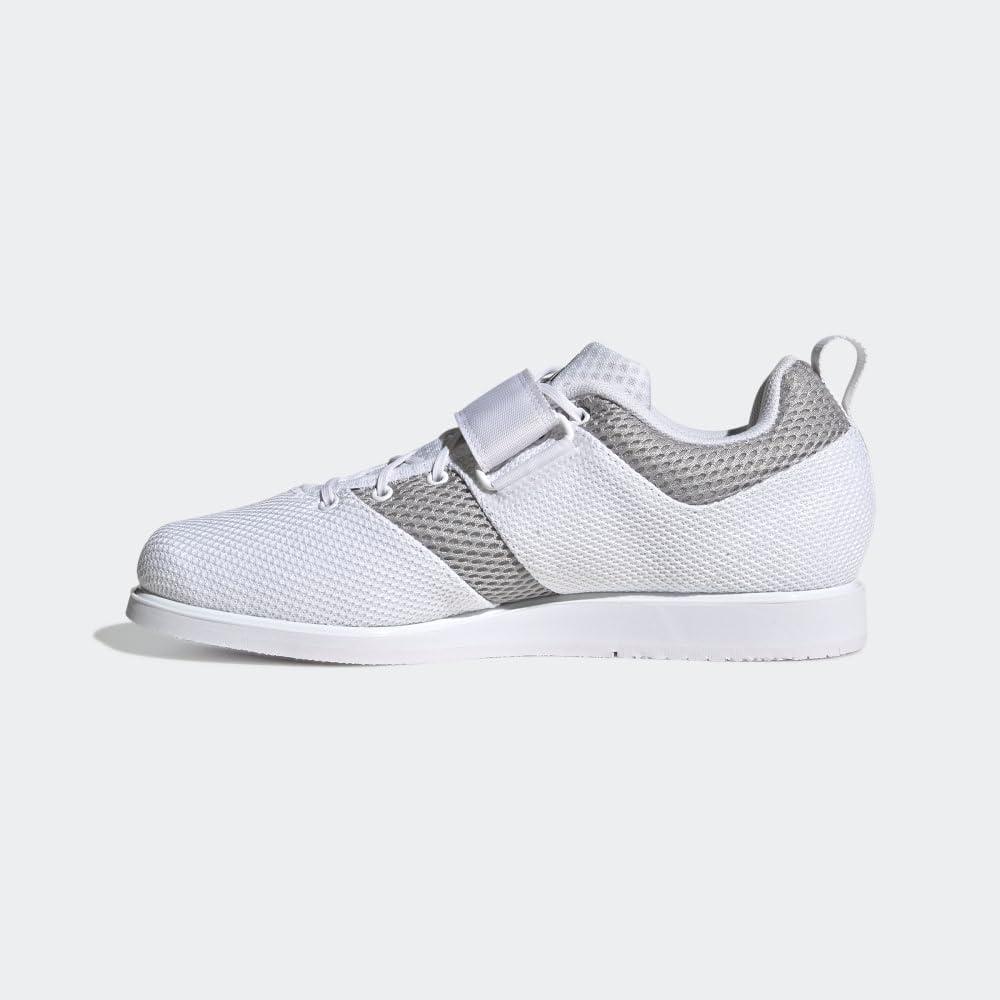 image:imageadidas Unisex Adult Powerlift 5 Weightlifting ShoesWhiteBlackGrey