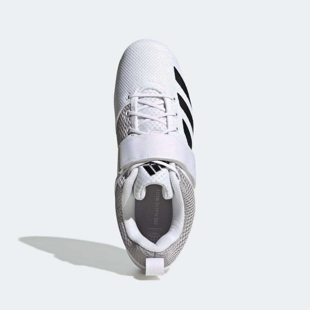 image:imageadidas Unisex Adult Powerlift 5 Weightlifting ShoesWhiteBlackGrey