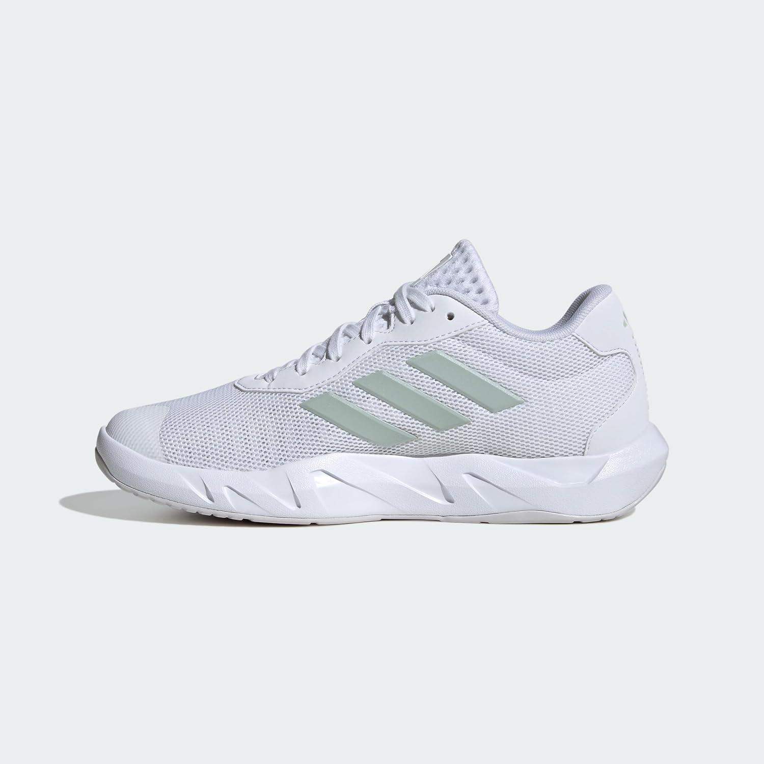 image:imageadidas Womens Amplimove ShoesWhiteLinen Green MetDash Grey