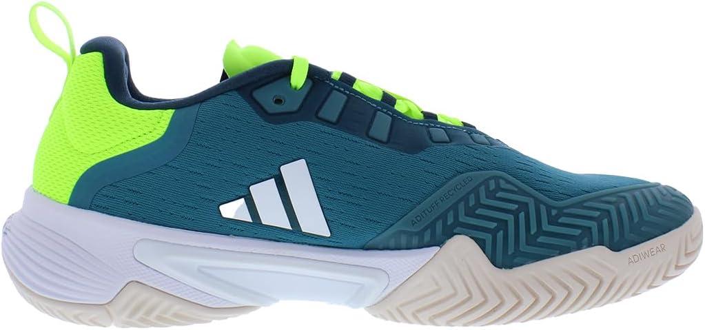 image:imageadidas Womens Barricade Tennis ShoesArctic FusionPure WhiteWonder Claygreen
