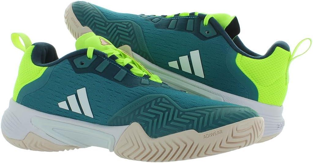 image:imageadidas Womens Barricade Tennis ShoesArctic FusionPure WhiteWonder Claygreen