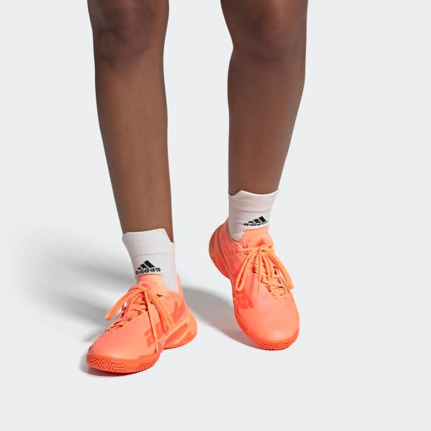 image:imageadidas Womens Barricade Tennis ShoesBeam OrangeSolar OrangeImpact Orange