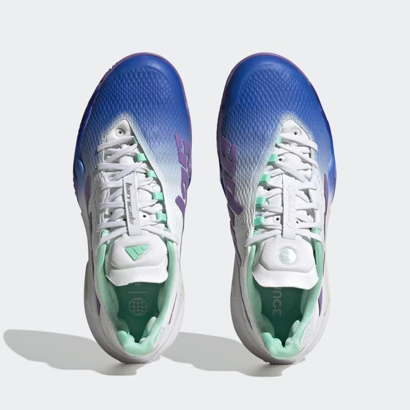 image:imageadidas Womens Barricade Tennis ShoesLucid BlueViolet FusionPulse Mint