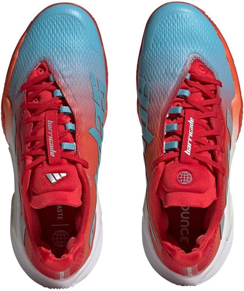 image:imageadidas Womens Barricade Tennis ShoesPreloved BlueSilver MetallicPreloved Red