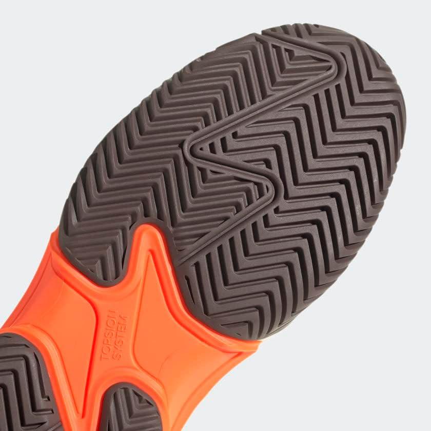 image:imageadidas Womens Barricade Tennis ShoesSolar OrangeTaupe Metallic