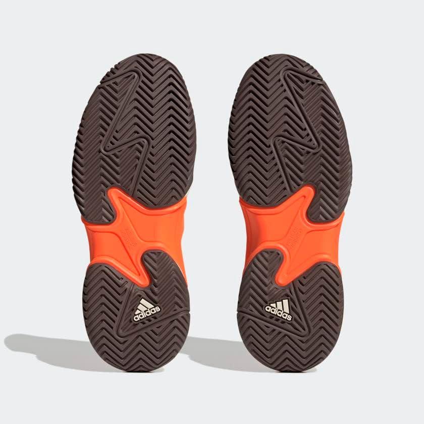image:imageadidas Womens Barricade Tennis ShoesSolar OrangeTaupe Metallic