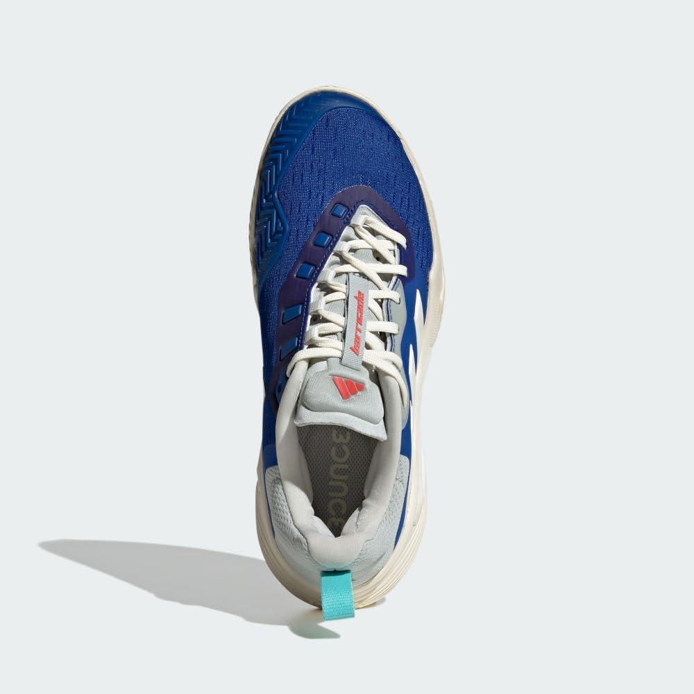 image:imageadidas Womens Barricade Tennis ShoesTeam Royal BlueOff WhiteBright Red