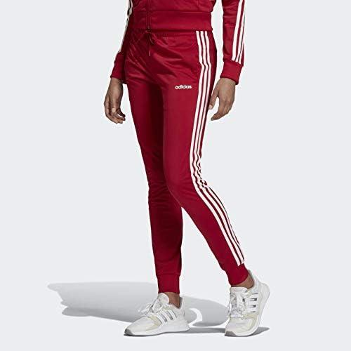 image:imageadidas Womens Essentials 3Stripes Tricot JoggersMaroonWhite