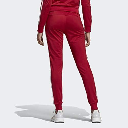 image:imageadidas Womens Essentials 3Stripes Tricot JoggersMaroonWhite