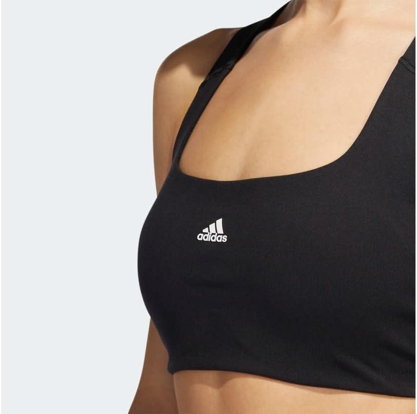 image:imageadidas Womens Plus Size Powerimpact Training Medium Support Bra Color OptionsBlackWhite