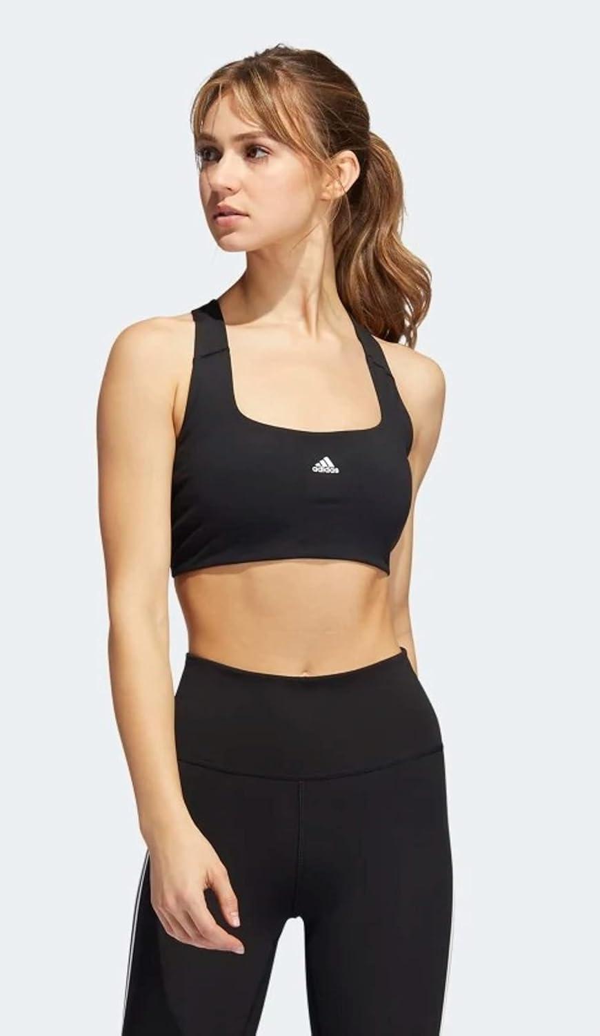 image:imageadidas Womens Plus Size Powerimpact Training Medium Support Bra Color OptionsBlackWhite