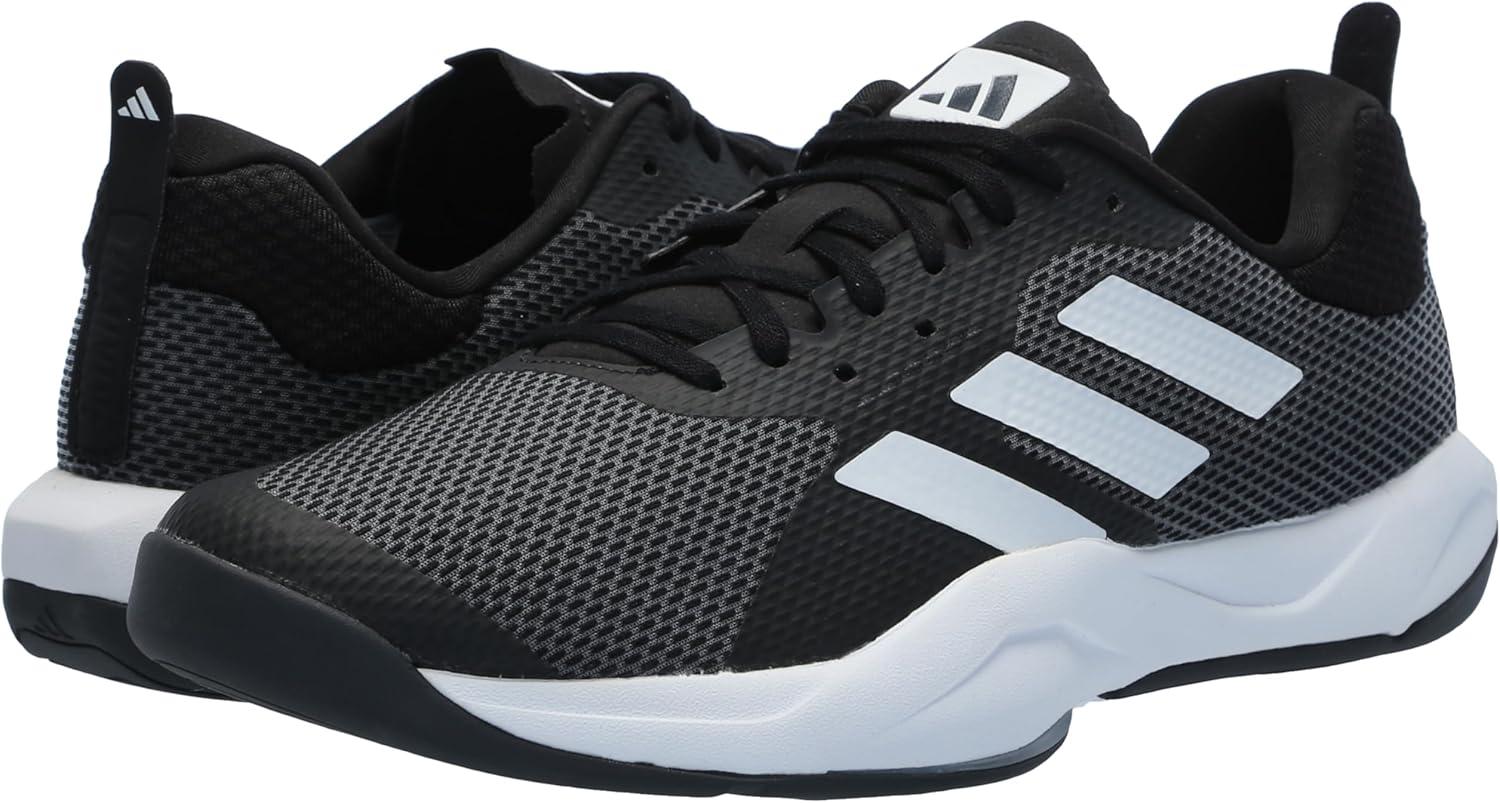 image:imageadidas Womens Rapidmove Trainer Athletic ShoesBlackWhiteGrey