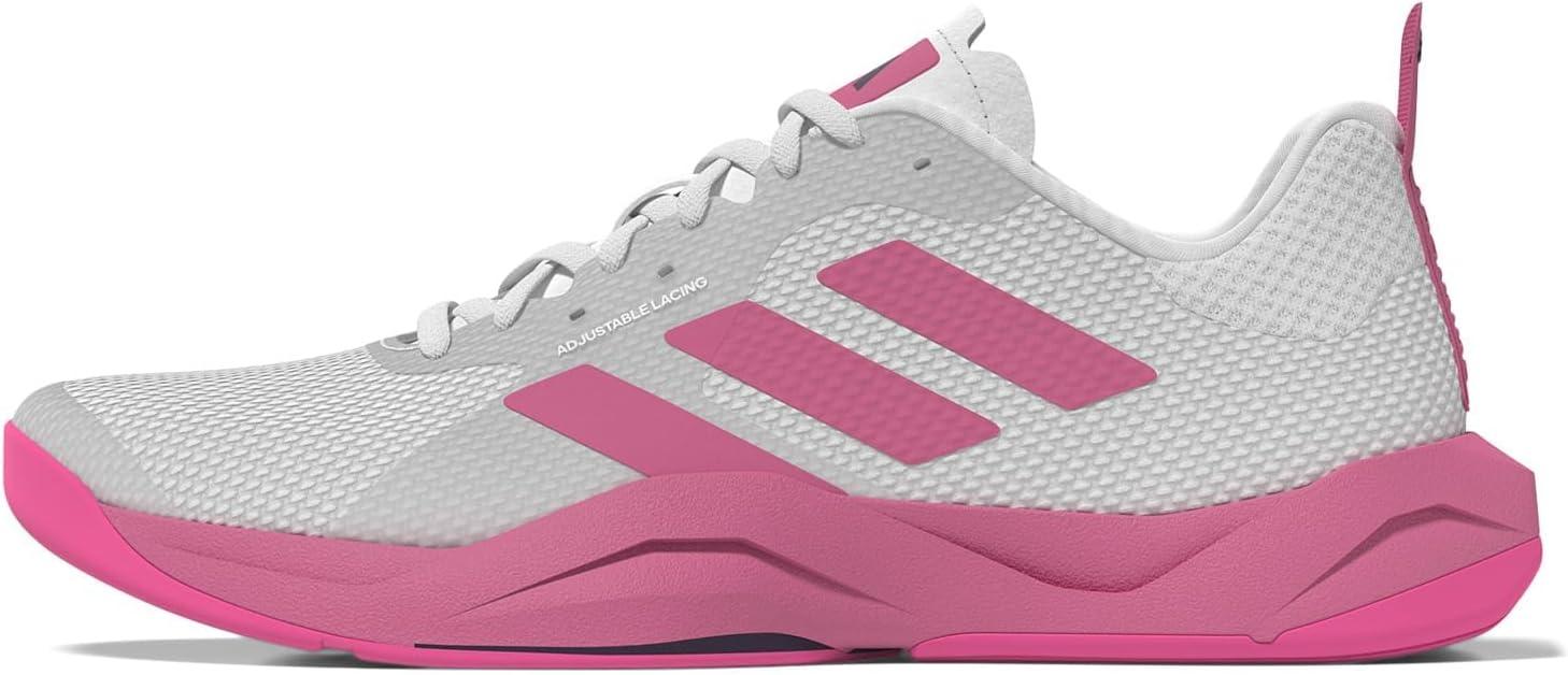 image:imageadidas Womens Rapidmove Trainer Athletic ShoesWhitePink FusionLucid Pink