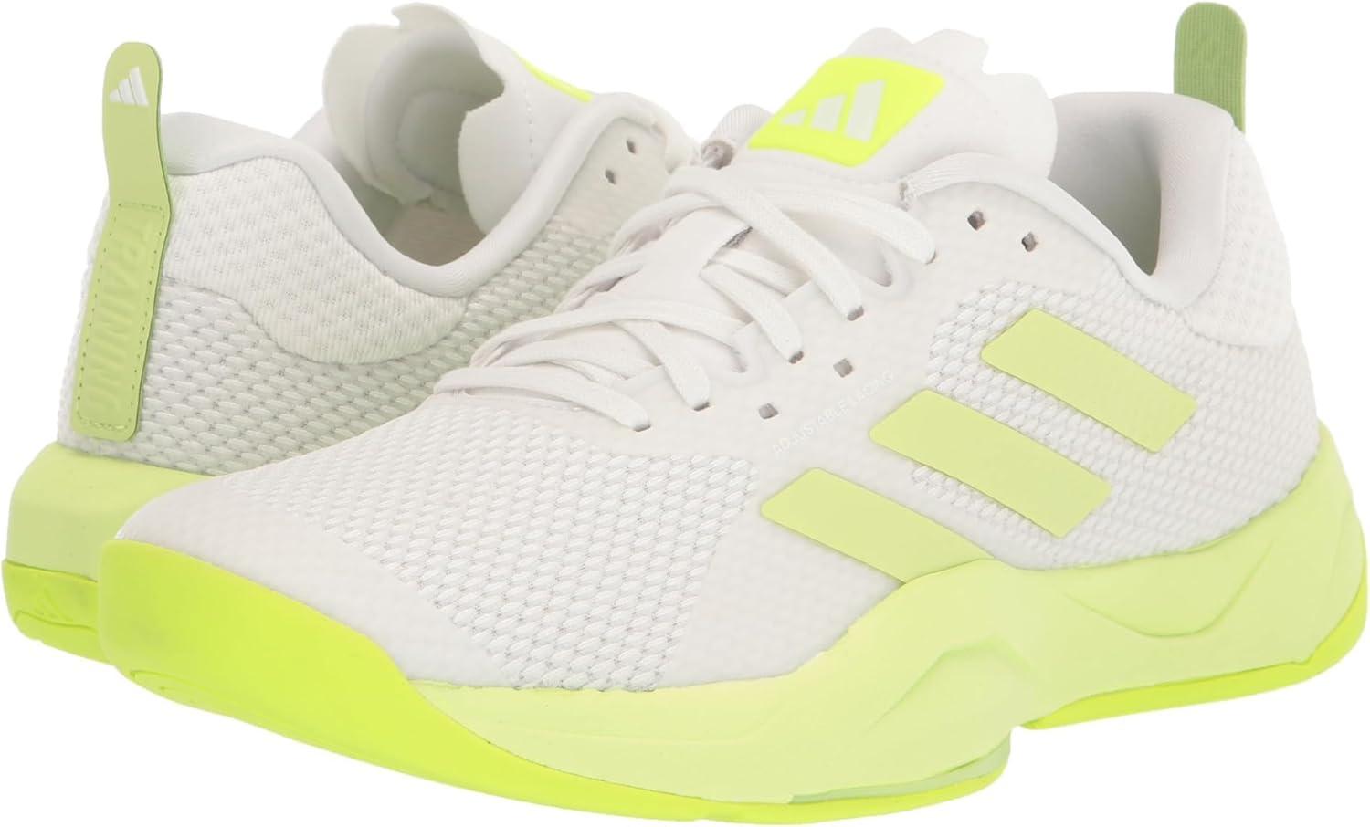 image:imageadidas Womens Rapidmove Trainer Athletic ShoesWhiteWhiteLucid Lemon