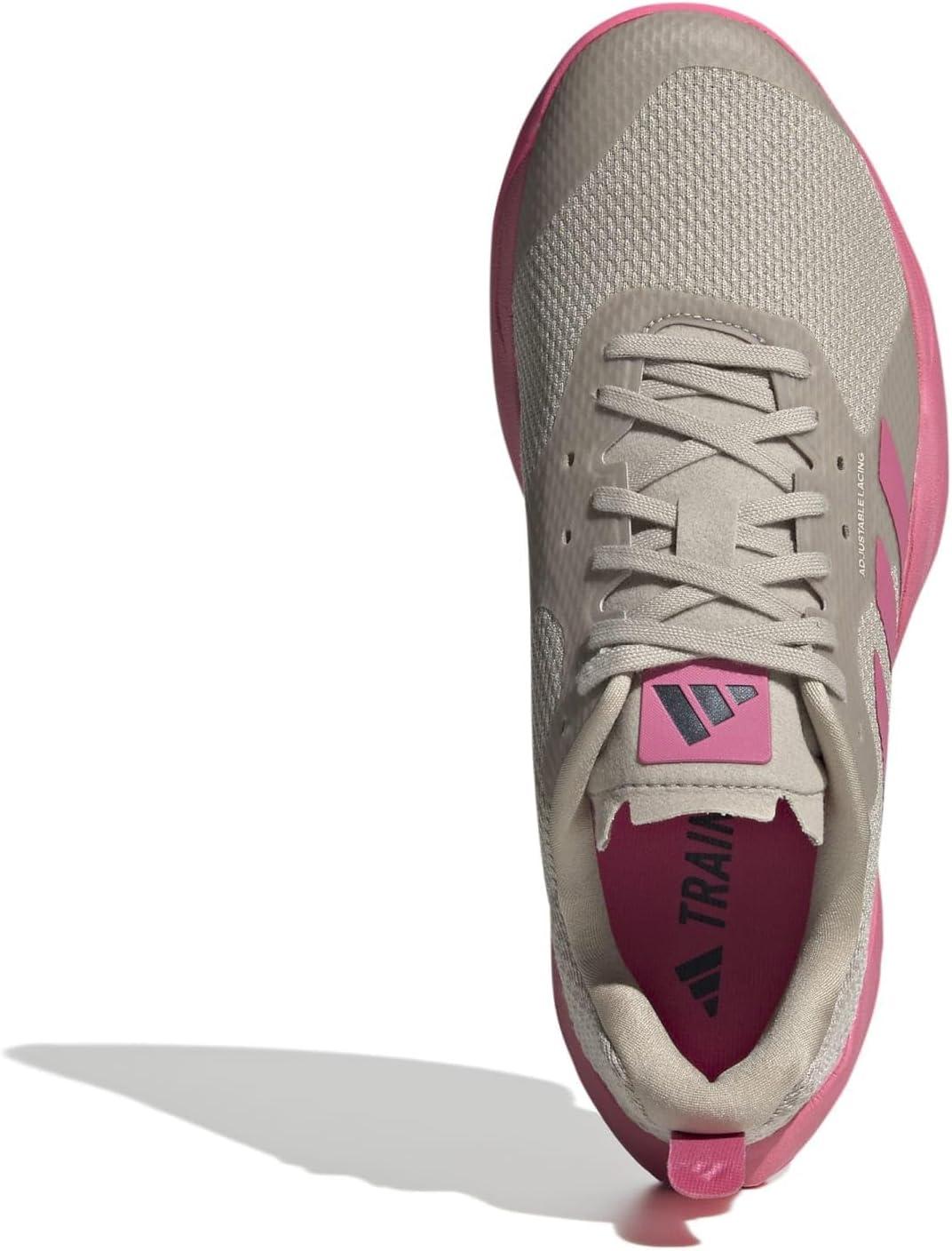 image:imageadidas Womens Rapidmove Trainer Athletic ShoesWonder BeigeWonder BeigePink Fusion