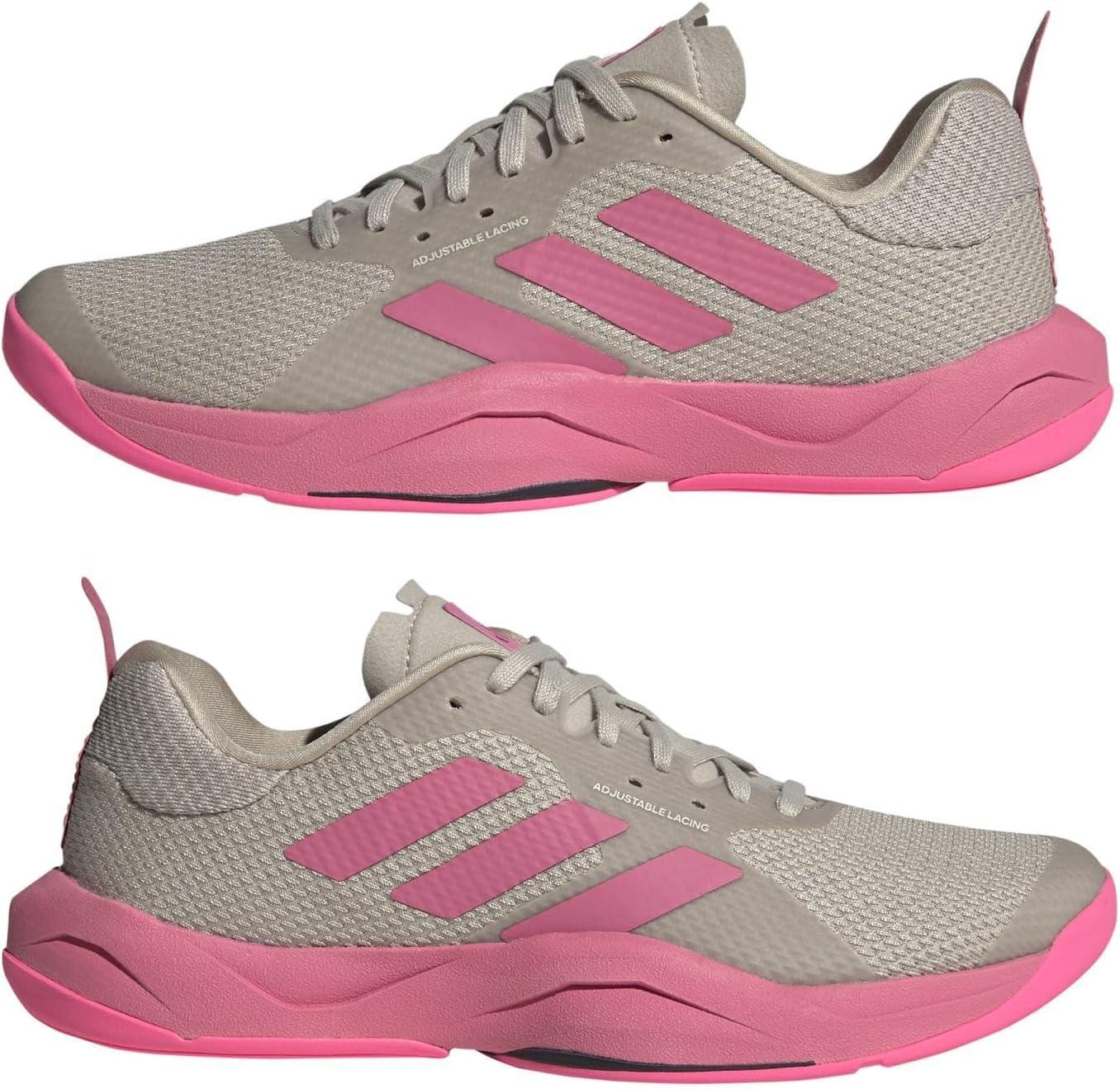 image:imageadidas Womens Rapidmove Trainer Athletic ShoesWonder BeigeWonder BeigePink Fusion