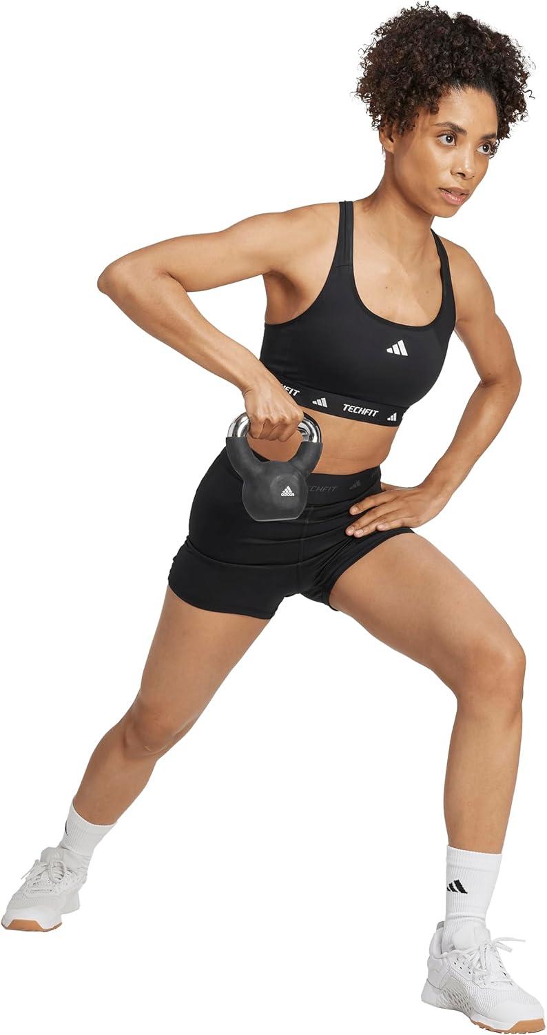 image:imageadidas Womens Techfit Short LeggingsBlack